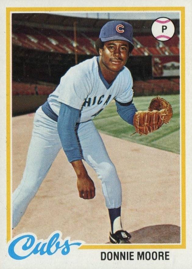 1978 Topps Donnie Moore #523 Baseball Card