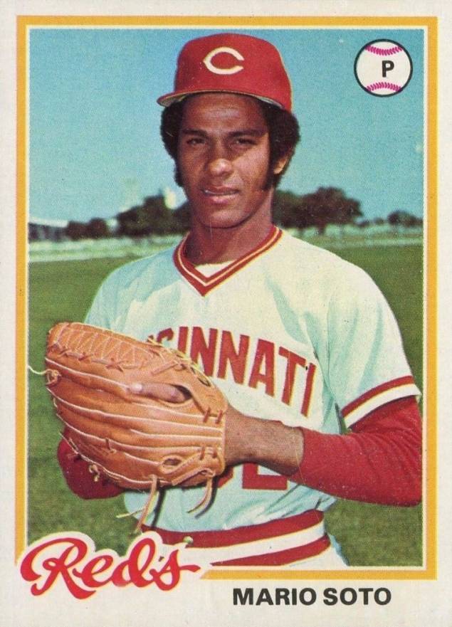1978 Topps Mario Soto #427 Baseball Card