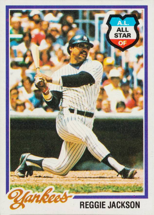 1978 Topps Reggie Jackson #200 Baseball Card