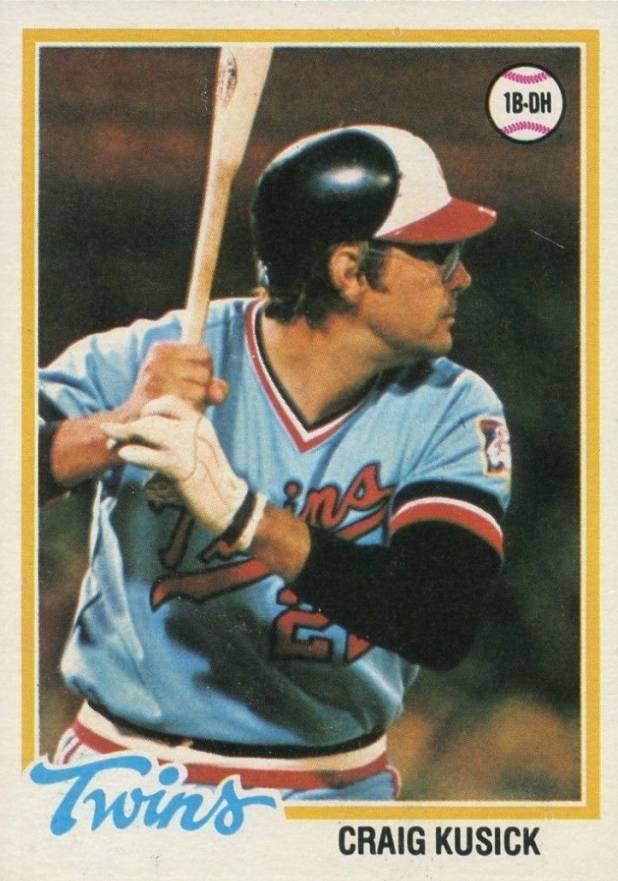 1978 Topps Craig Kusick #137 Baseball Card