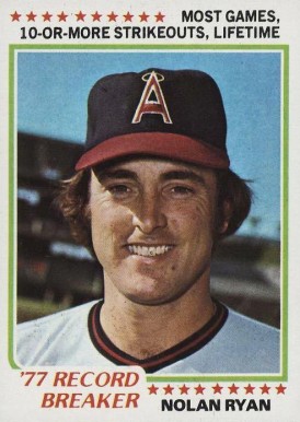 1978 Topps Nolan Ryan #6 Baseball Card