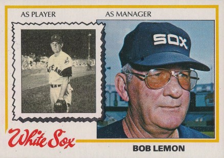 1978 Topps Bob Lemon #574 Baseball Card