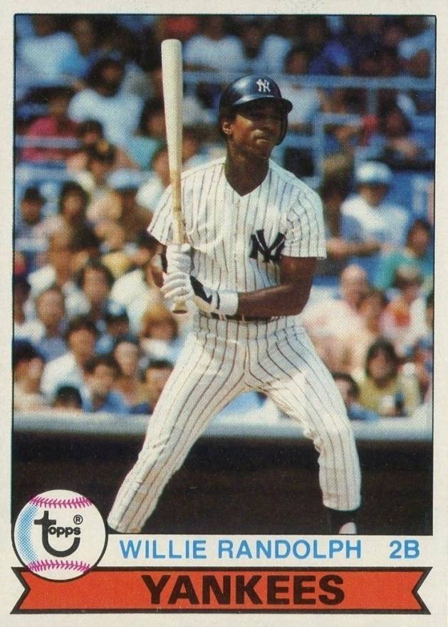 1979 Burger King Yankees Willie Randolph #13 Baseball Card