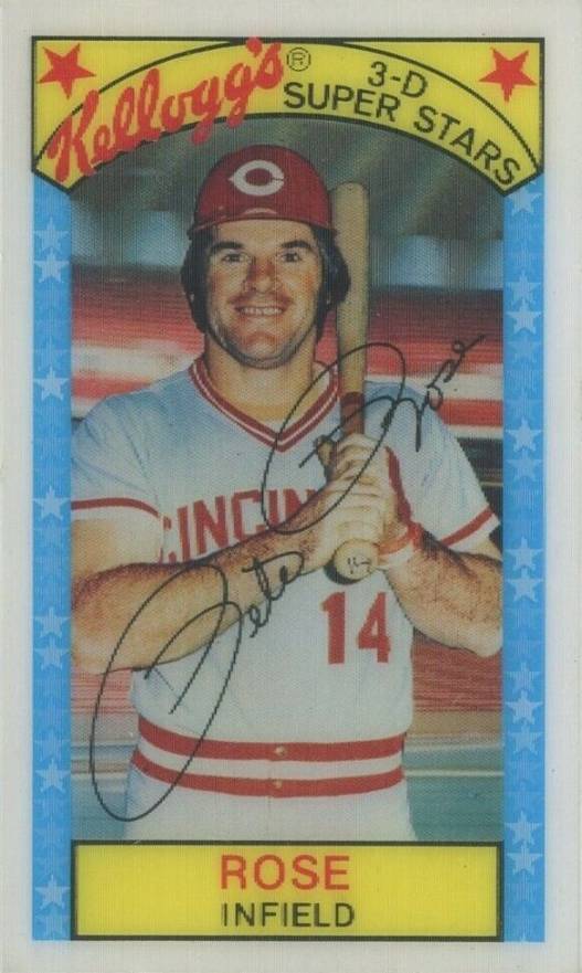 1979 Kellogg's Pete Rose #22a Baseball Card
