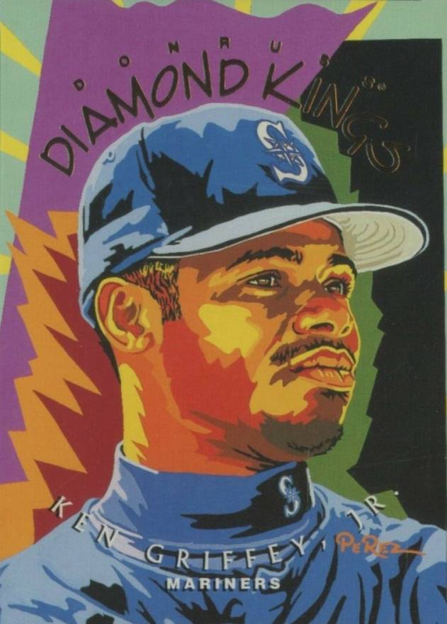 1995 Donruss Diamond Kings Ken Griffey Jr. #DK-27 Baseball Card