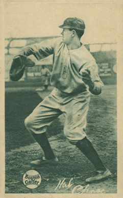 1914 Boston Garter Sepia Hal Chase #2 Baseball Card