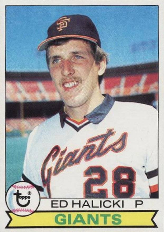 1979 Topps Ed Halicki #672 Baseball Card