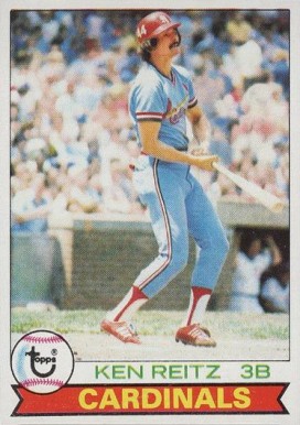 1979 Topps Ken Reitz #587 Baseball Card