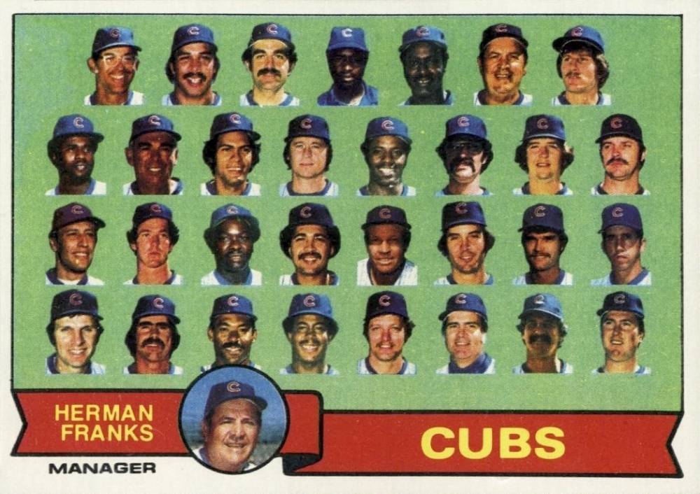 1979 Topps Chicago Cubs Team #551 Baseball Card