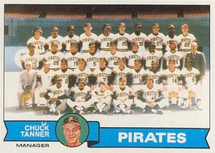 1979 Topps Pittsburgh Pirates Team #244 Baseball Card
