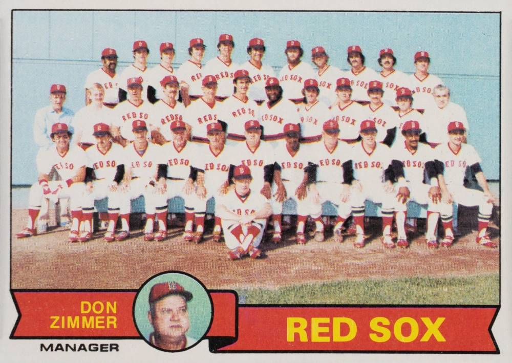 1979 Topps Boston Red Sox Team #214 Baseball Card