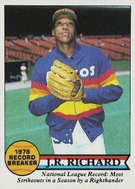 1979 Topps J.R. Richard #203 Baseball Card
