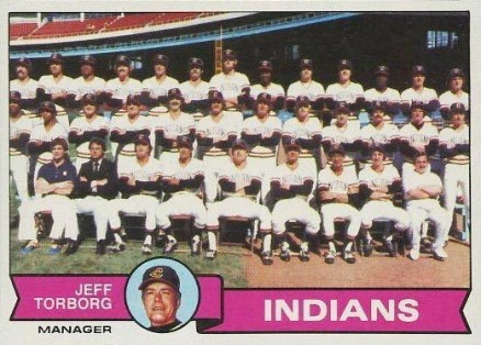 1979 Topps Cleveland Indians Team #96 Baseball Card
