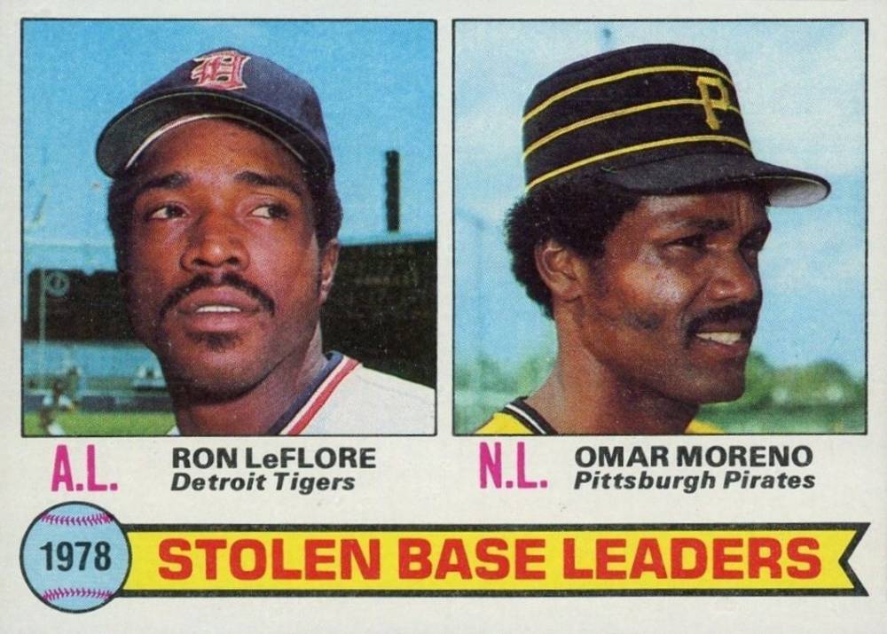 1979 Topps Stolen Base Leaders #4 Baseball Card