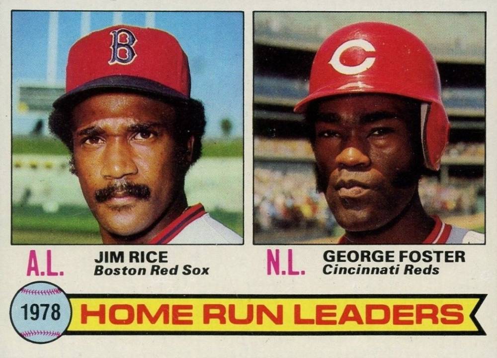1979 Topps Home Run Leaders #2 Baseball Card