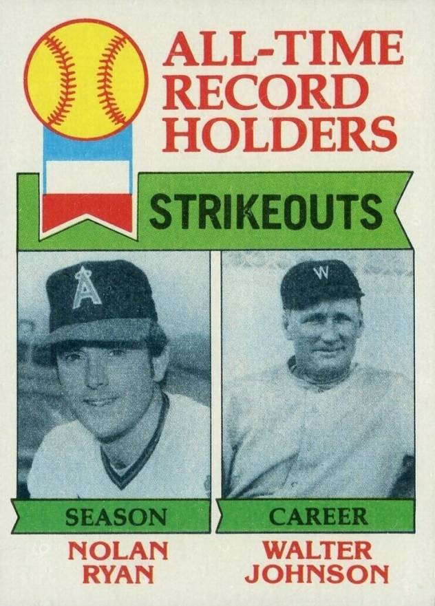 1979 Topps All Time Strikeout Leaders #417 Baseball Card