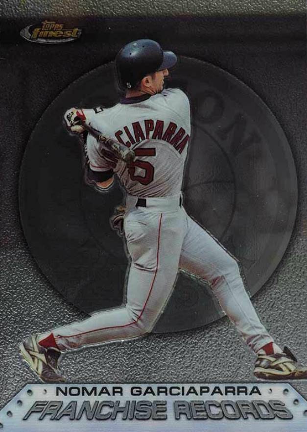 1999 Finest Franchise Records Nomar Garciaparra #FR5 Baseball Card