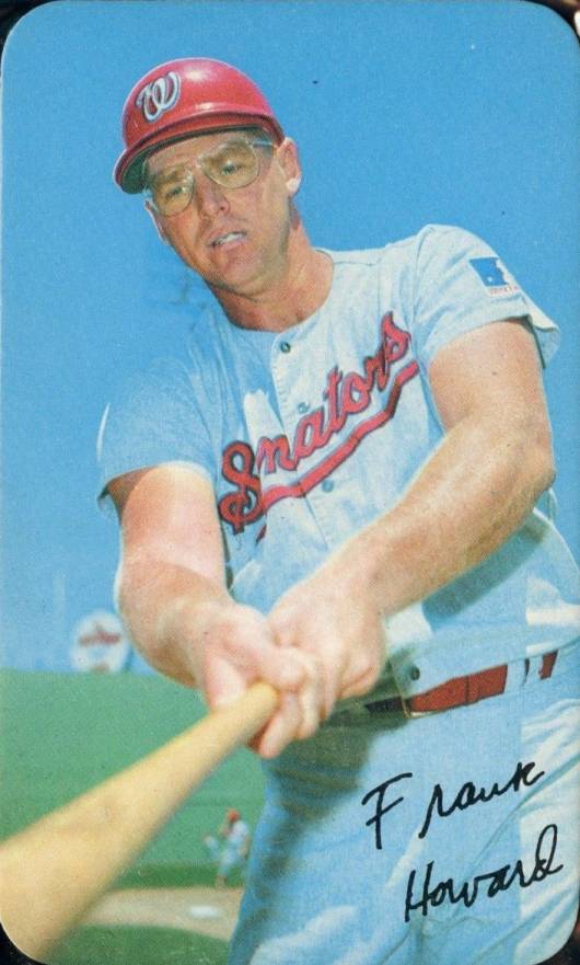 1970 Topps Super Frank Howard #16 Baseball Card