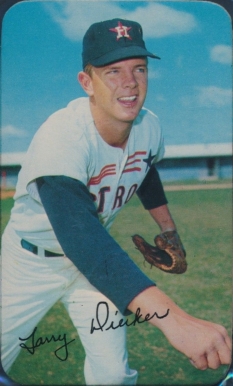 1970 Topps Super Larry Dierker #6 Baseball Card