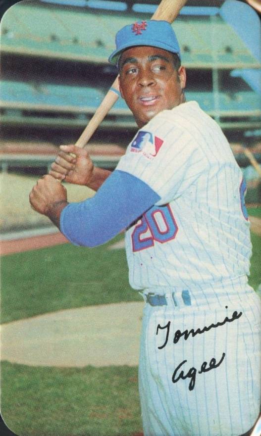 1970 Topps Super Tommie Agee #42 Baseball Card