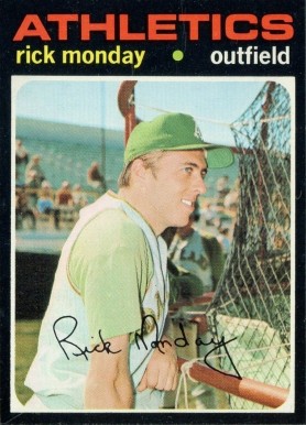 1971 Topps Rick Monday #135 Baseball Card