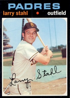 1971 Topps Larry Stahl #711 Baseball Card