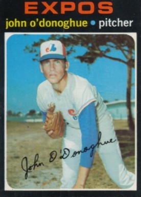 1971 Topps John O'Donoghue #743 Baseball Card