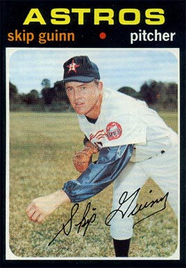 1971 Topps Skip Guinn #741 Baseball Card