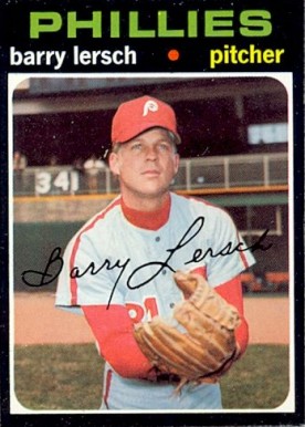 1971 Topps Barry Lersch #739 Baseball Card