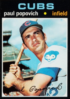 1971 Topps Paul Popovich #726 Baseball Card