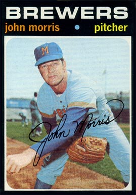 1971 Topps John Morris #721 Baseball Card