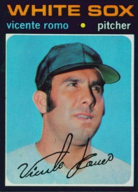 1971 Topps Vicente Romo #723 Baseball Card