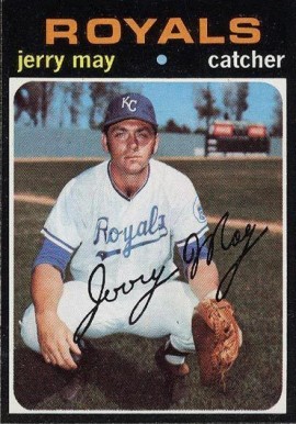 1971 Topps Jerry May #719 Baseball Card
