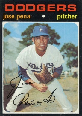 1971 Topps Jose Pena #693 Baseball Card