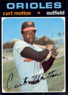 1971 Topps Curt Motton #684 Baseball Card