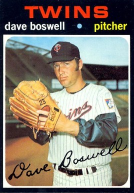 1971 Topps Dave Boswell #675 Baseball Card