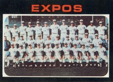 1971 Topps Montreal Expos Team #674 Baseball Card