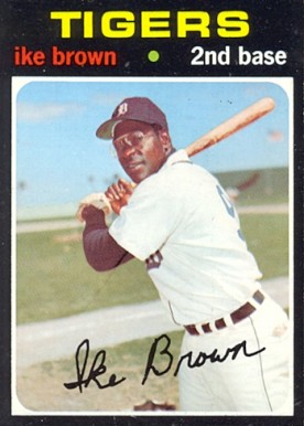 1971 Topps Ike Brown #669 Baseball Card