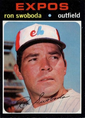 1971 Topps Ron Swoboda #665 Baseball Card