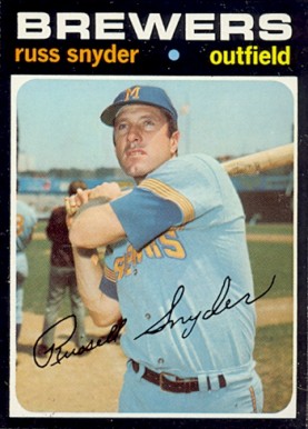 1971 Topps Russ Snyder #653 Baseball Card