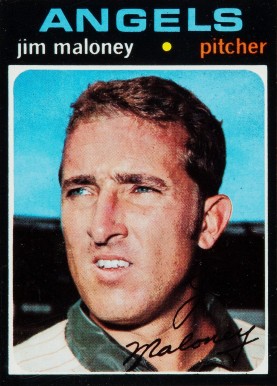 1971 Topps Jim Maloney #645 Baseball Card