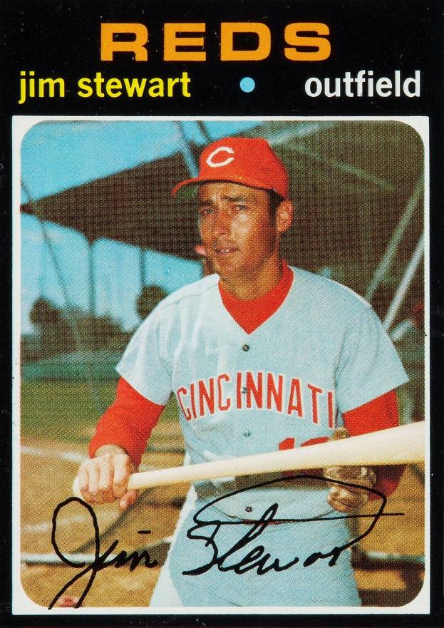 1971 Topps Jim Stewart #644 Baseball Card
