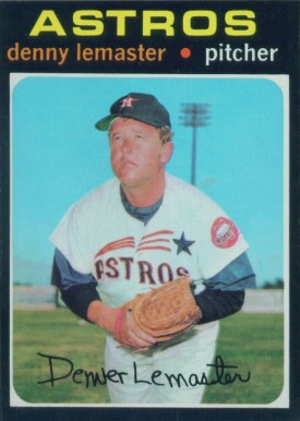 1971 Topps Denny Lemaster #636 Baseball Card