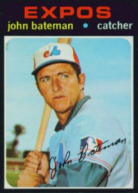 1971 Topps John Bateman #628 Baseball Card