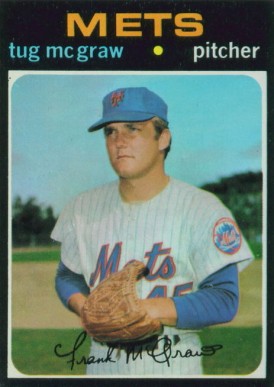 1971 Topps Tug McGraw #618 Baseball Card