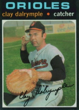 1971 Topps Clay Dalrymple #617 Baseball Card