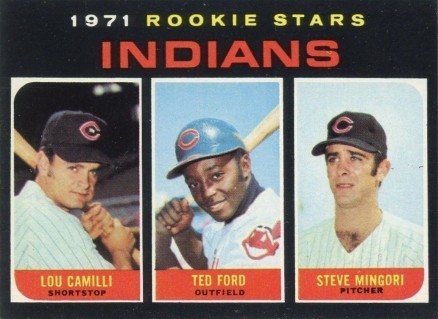 1971 Topps Rookie Stars Indians #612 Baseball Card
