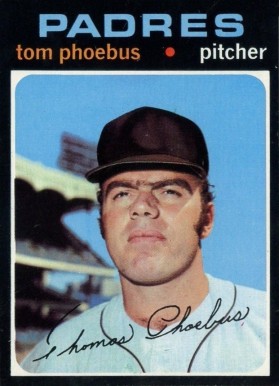 1971 Topps Tom Phoebus #611 Baseball Card