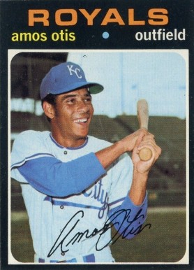 1971 Topps Amos Otis #610 Baseball Card
