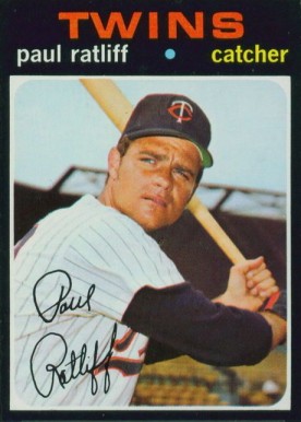 1971 Topps Paul Ratliff #607 Baseball Card